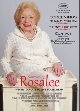 Rosalee Glass, at 101, Is The Oldest Person with a Film to Screen @ 2018 Cannes Film Festival